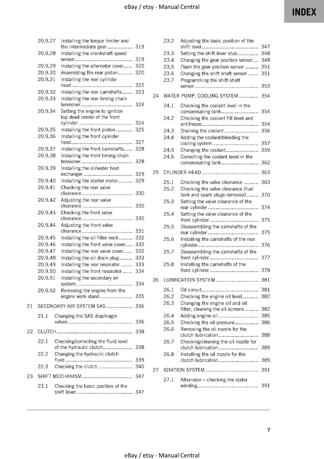 KTM 2021 - 1290 SUPER ADVENTURE S - WORKSHOP REPAIR SERVICE MANUAL REPRINTED