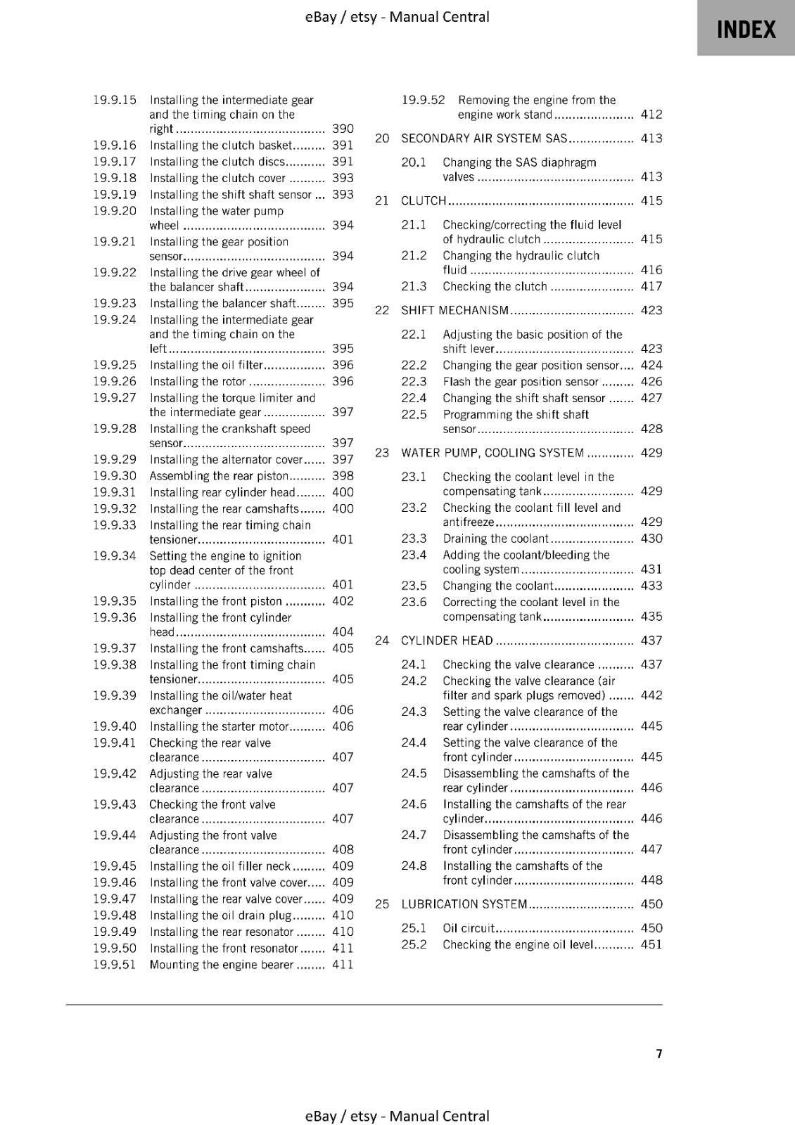 KTM 2021 - 1290 SUPER DUKE R RR - WORKSHOP REPAIR SERVICE MANUAL REPRINTED