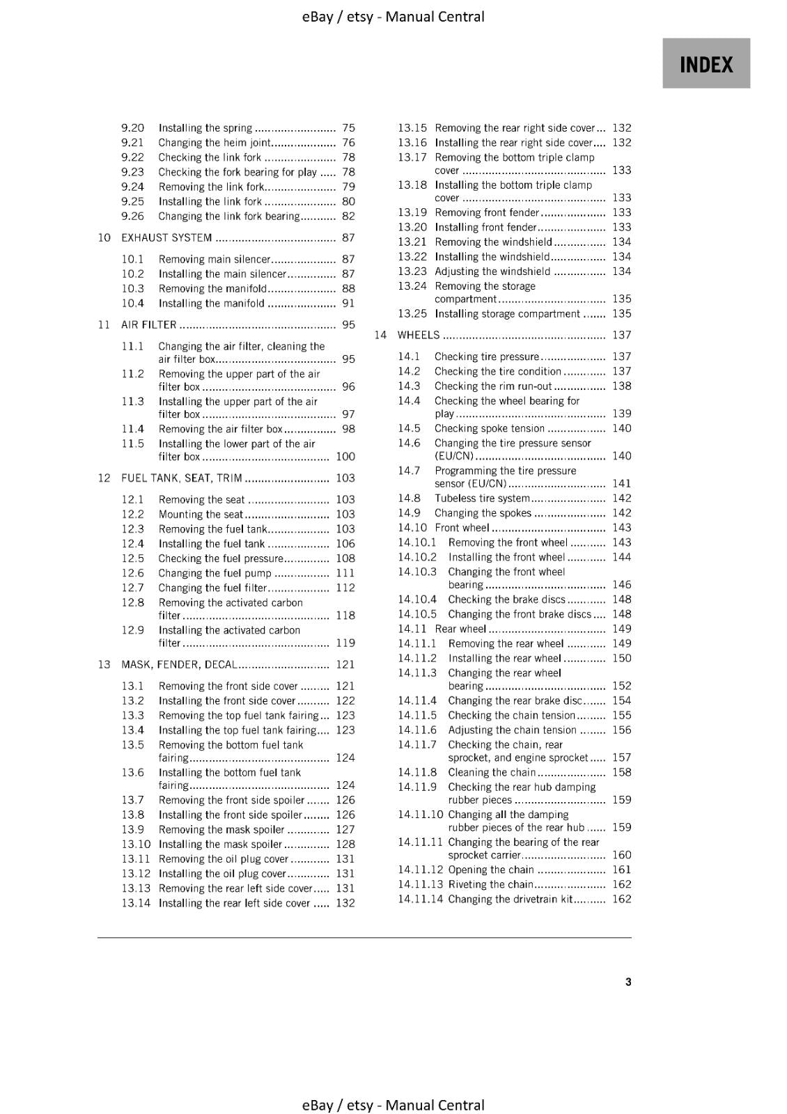 KTM 2021 - 1290 SUPER ADVENTURE R - WORKSHOP REPAIR SERVICE MANUAL REPRINTED