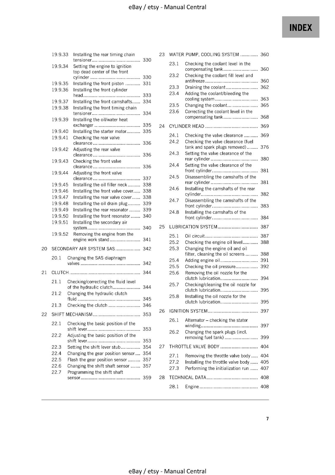 KTM 2021 - 1290 SUPER ADVENTURE R - WORKSHOP REPAIR SERVICE MANUAL REPRINTED