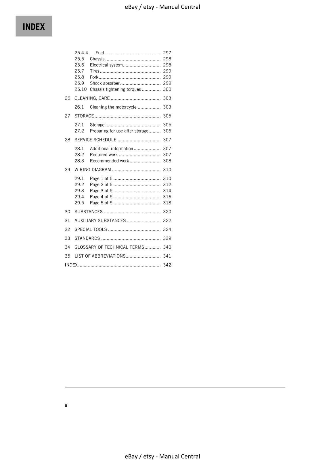 KTM 2021 - 250 300 XC TPI - SERVICE MANUAL REPRINTED