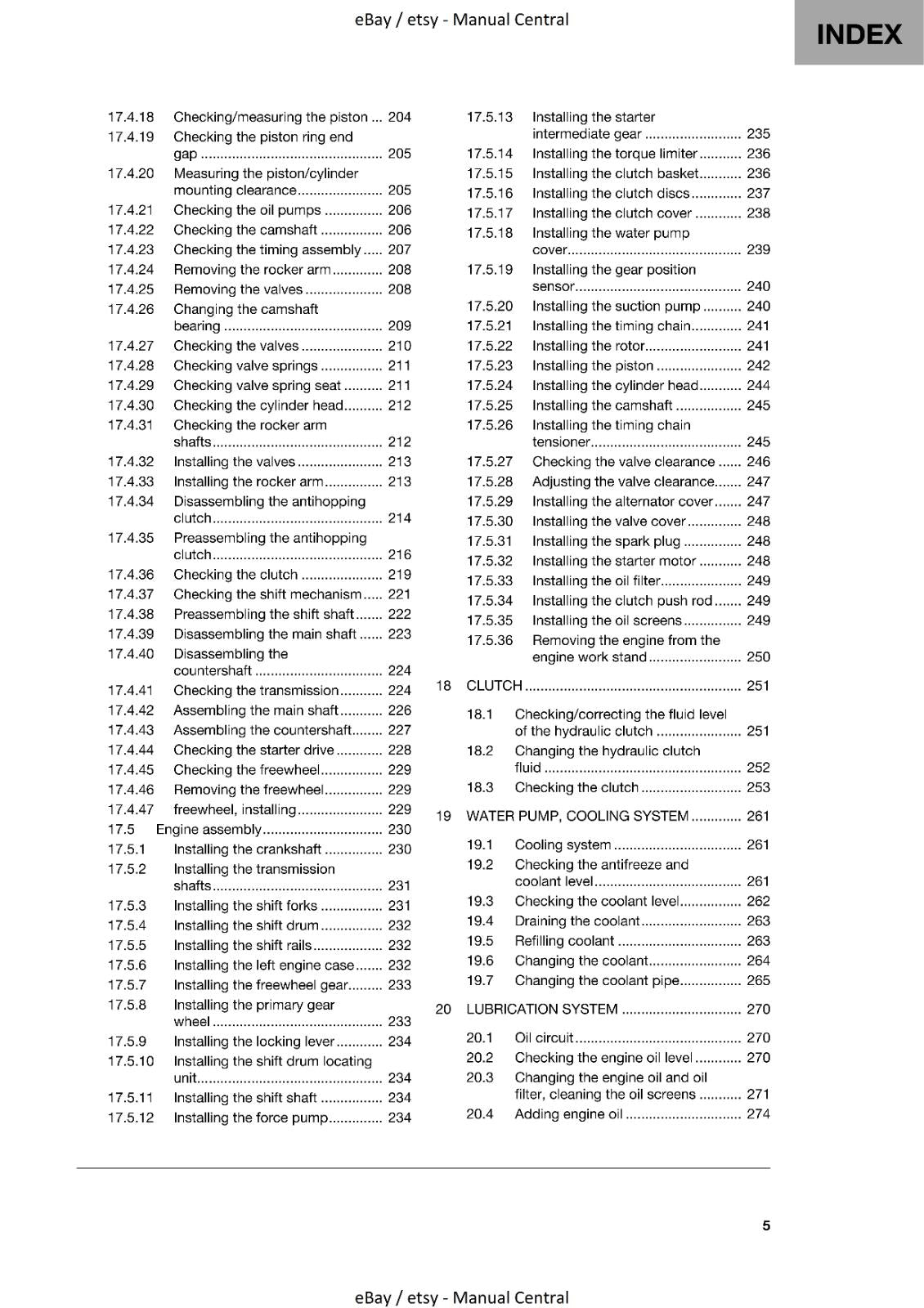 HUSQVARNA FS 450 2021 EDITION REPAIR WORKSHOP SERVICE MANUAL REPRINTED