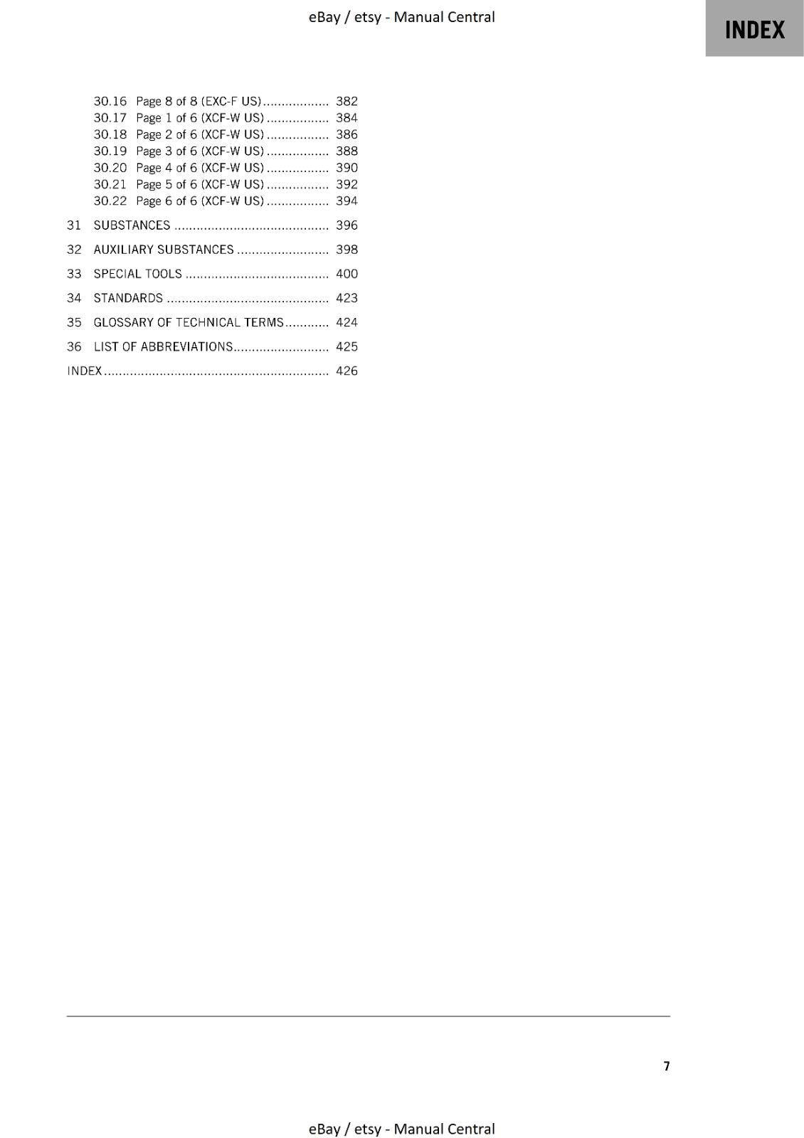 KTM 2021 450 EXC-F SIX DAYS 500 EXC-F SIX DAYS XCF-W WORKSHOP REPAIR SERVICE