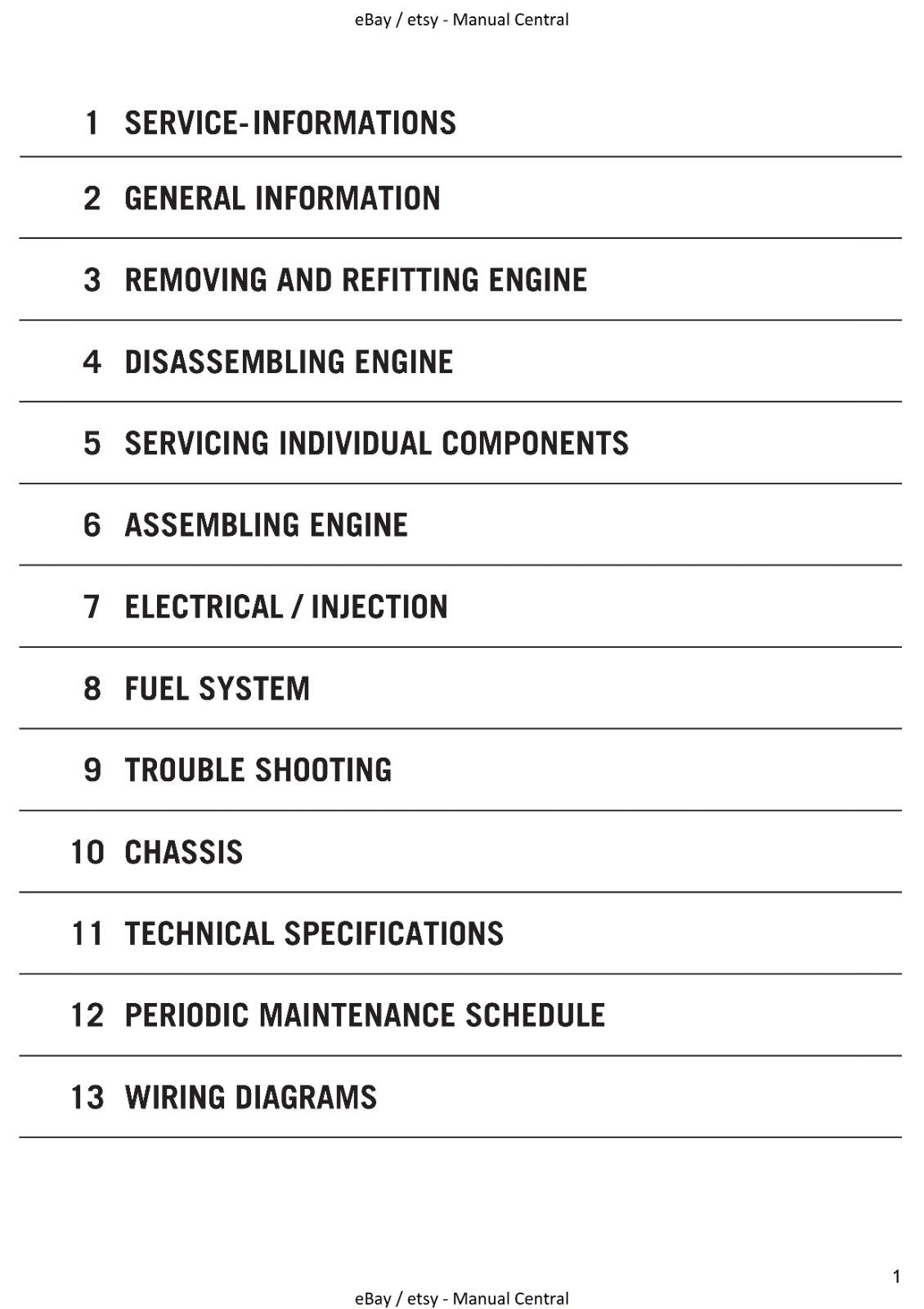 KTM 2003 - 2005 950 ADVENTURE 990 SUPER DUKE WORKSHOP REPAIR SERVICE MANUAL
