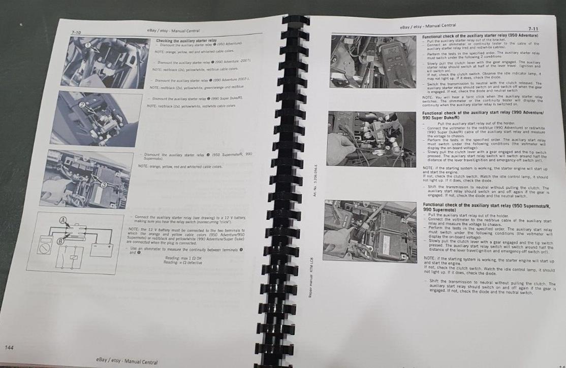 KTM 2003 - 2008 -  950 SUPER ENDURO - WORKSHOP SERVICE REPAIR MANUAL