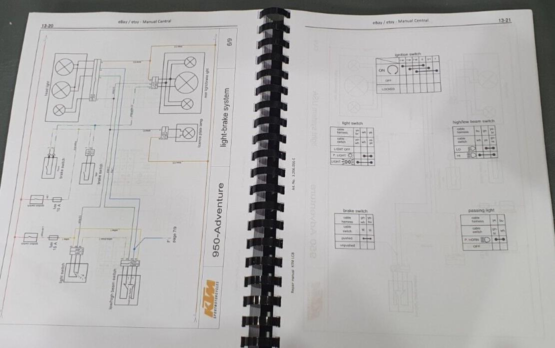 KTM 2003 - 2008 -  950 SUPER ENDURO - WORKSHOP SERVICE REPAIR MANUAL