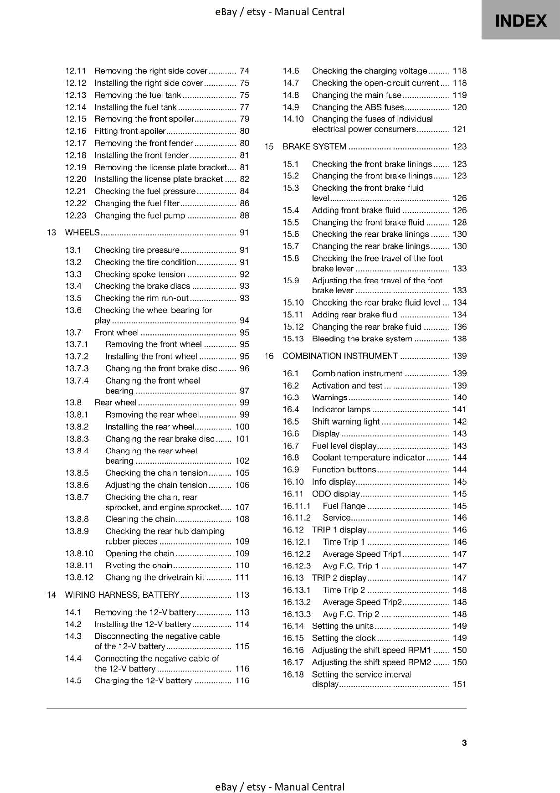 HUSQVARNA SVARTPILEN 250 2021 EDITION REPAIR WORKSHOP SERVICE MANUAL REPRINTED