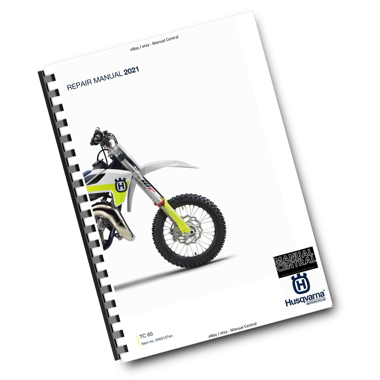 HUSQVARNA TC 65 2021 EDITION REPAIR WORKSHOP SERVICE MANUAL REPRINTED
