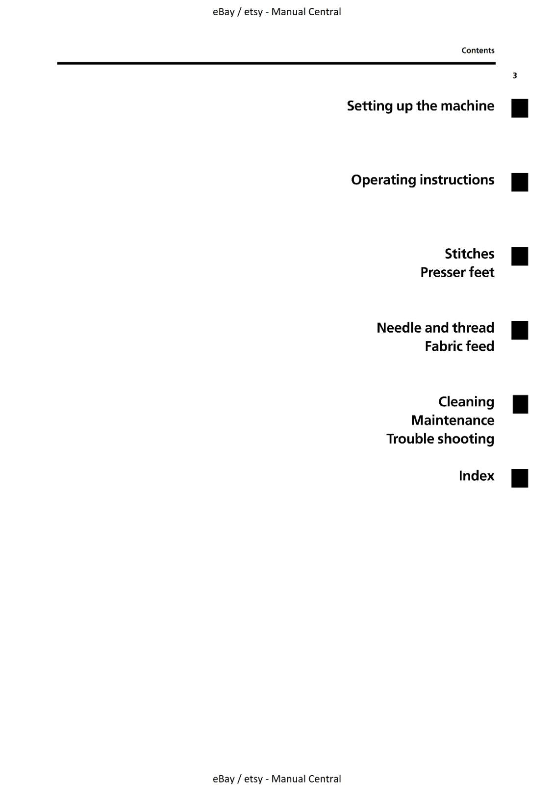 BERNINA - VIRTUOSA 153 163 - INSTRUCTION MANUAL & SEWING MANUAL - REPRINTED