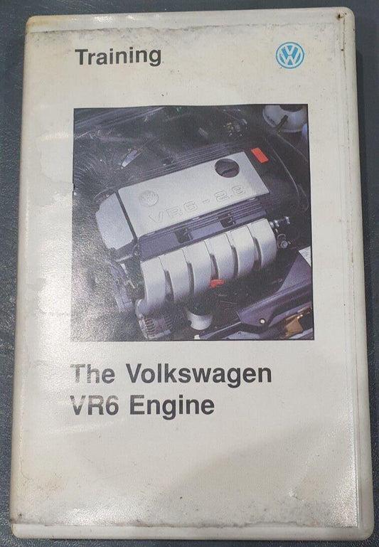 RARE - OFFICIAL VW VOLKSWAGEN VR6 ENGINE TRAINING VHS - SEPT 1991