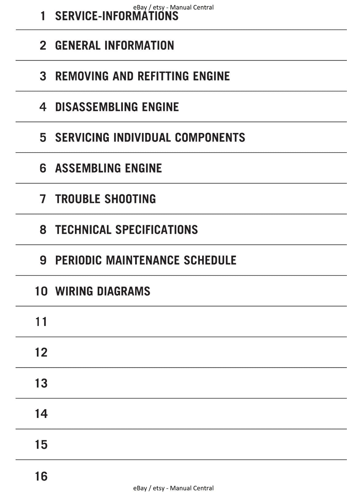 KTM 1998 TO 2005 - 60 SX 65 SX - WORKSHOP REPAIR SERVICE MANUAL