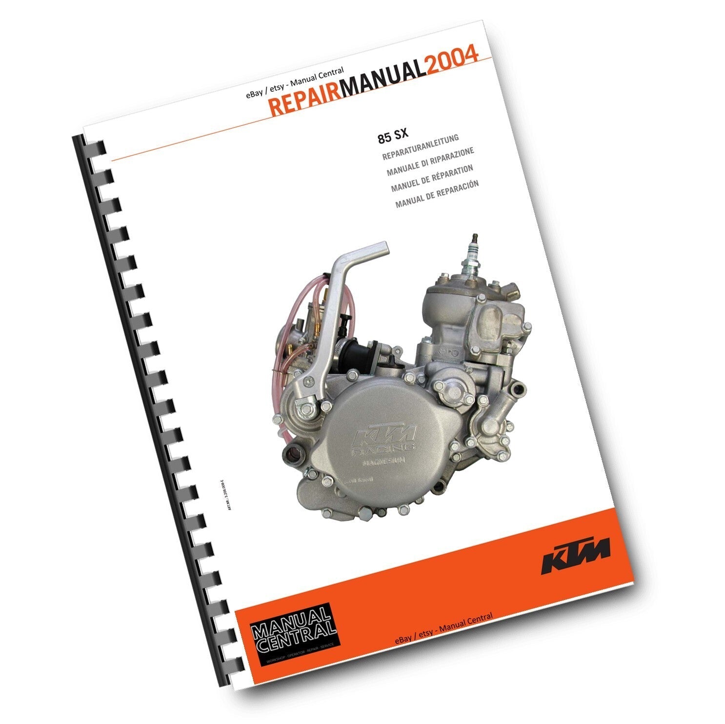 KTM 2004 - 85 SX - ENGINE WORKSHOP REPAIR SERVICE MANUAL