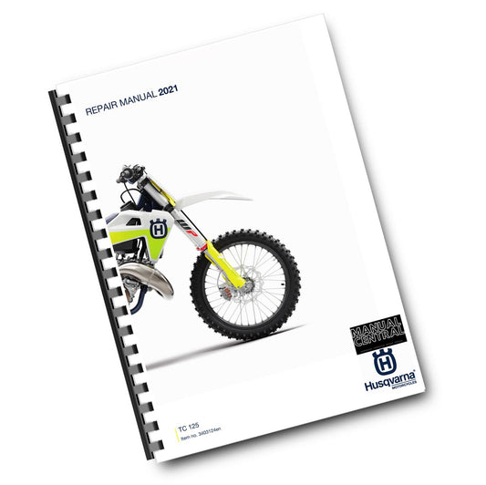 HUSQVARNA TC 125 2021 EDITION REPAIR WORKSHOP SERVICE MANUAL REPRINTED