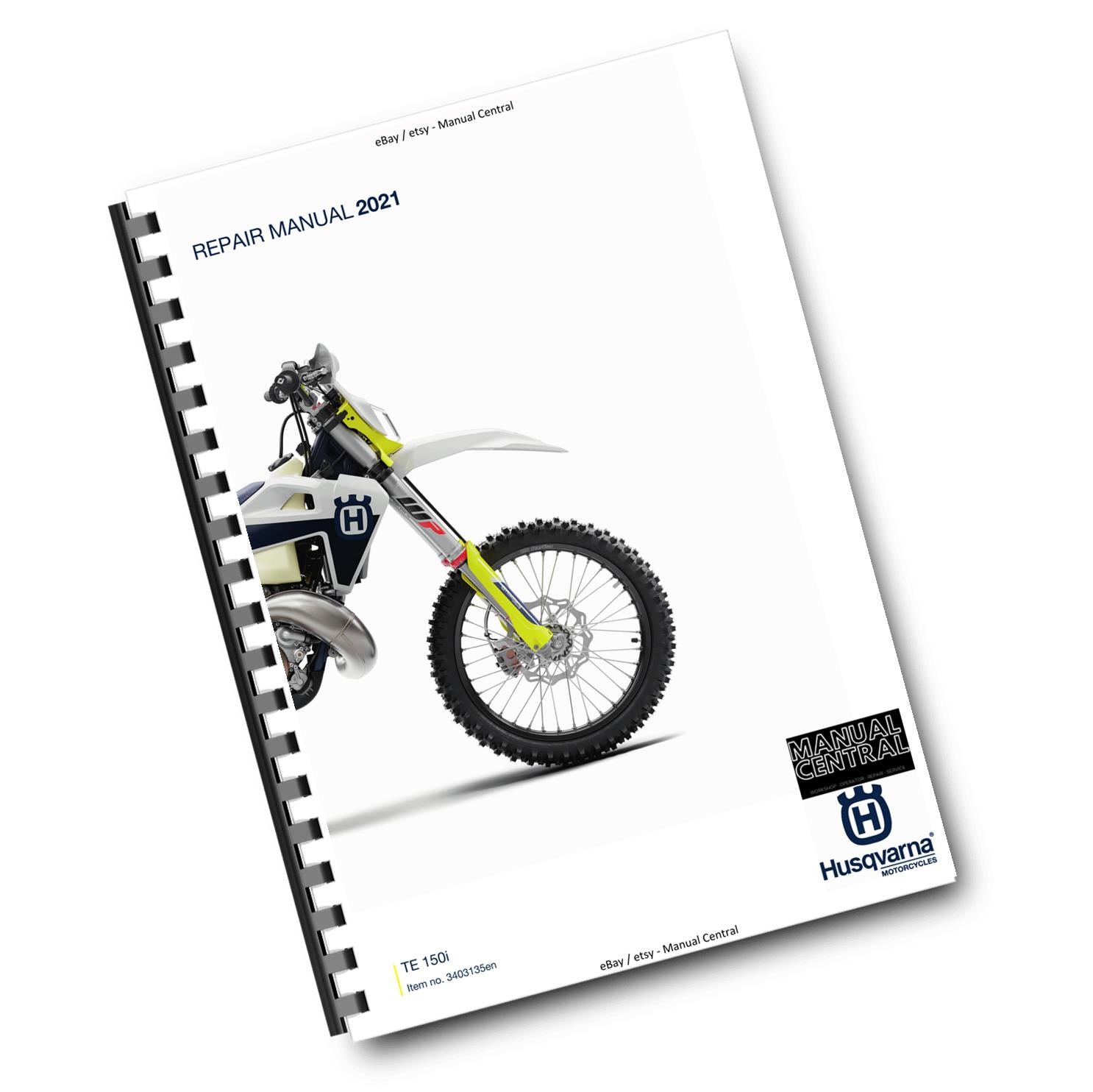 HUSQVARNA TE 150i 2021 EDITION REPAIR WORKSHOP SERVICE MANUAL REPRINTED