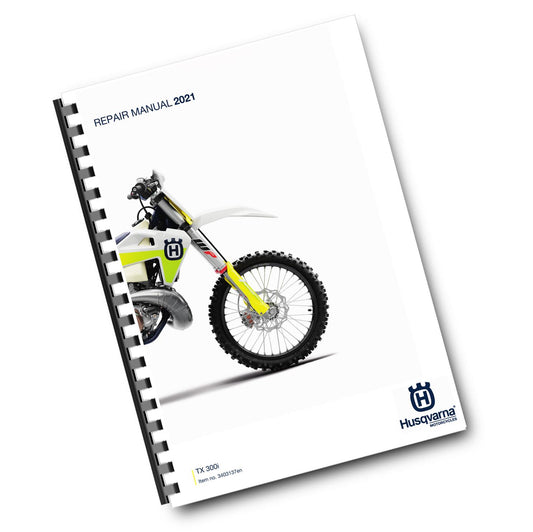 HUSQVARNA TX 300i 2021 EDITION REPAIR WORKSHOP SERVICE MANUAL REPRINTED