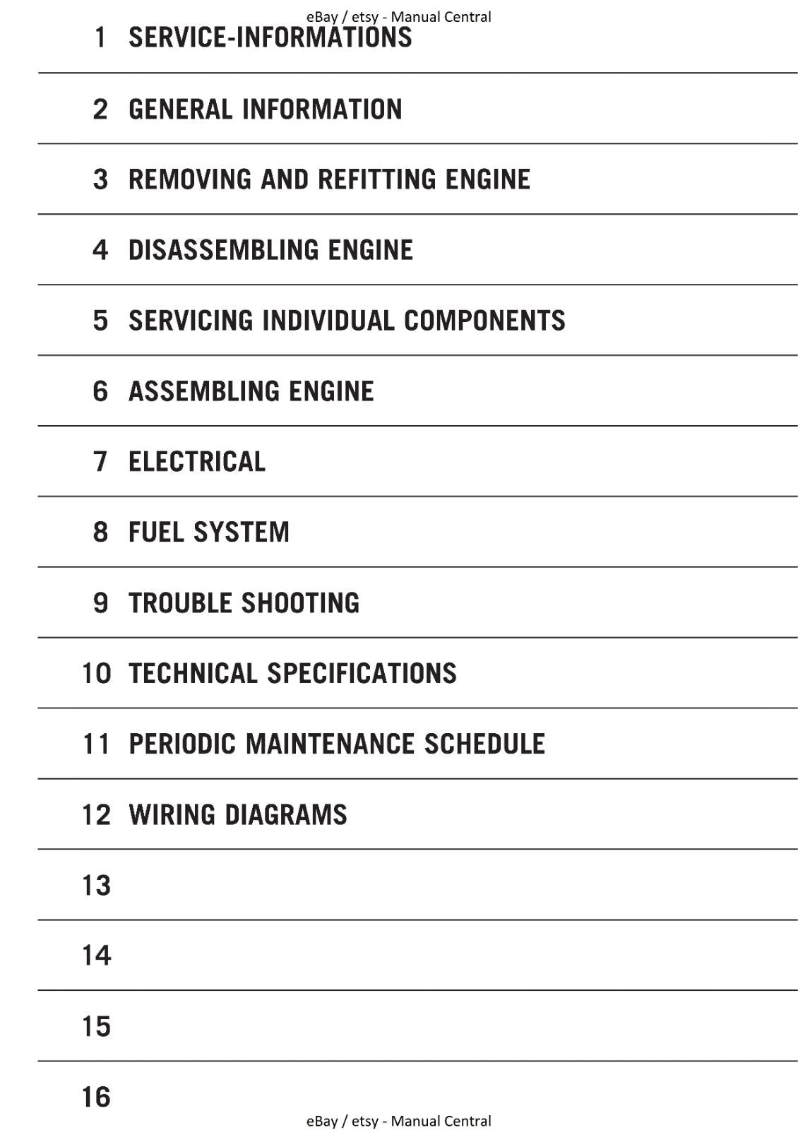KTM 2000 TO 2005 - 400 450 SX MXC EXC SMR SXS RACING  - WORKSHOP REPAIR MANUAL