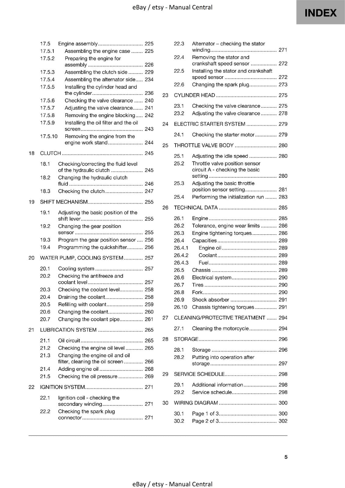 HUSQVARNA - 2022 FC 250 ROCKSTAR EDITION REPAIR WORKSHOP SERVICE MANUAL