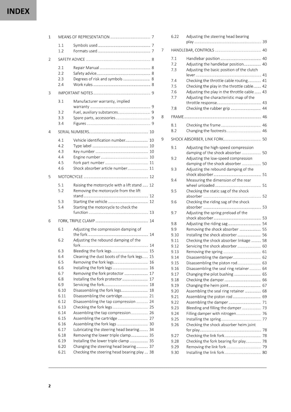 GASGAS 2023 - EC 350F - SERVICE WORKSHOP REPAIR MANUAL REPRINT