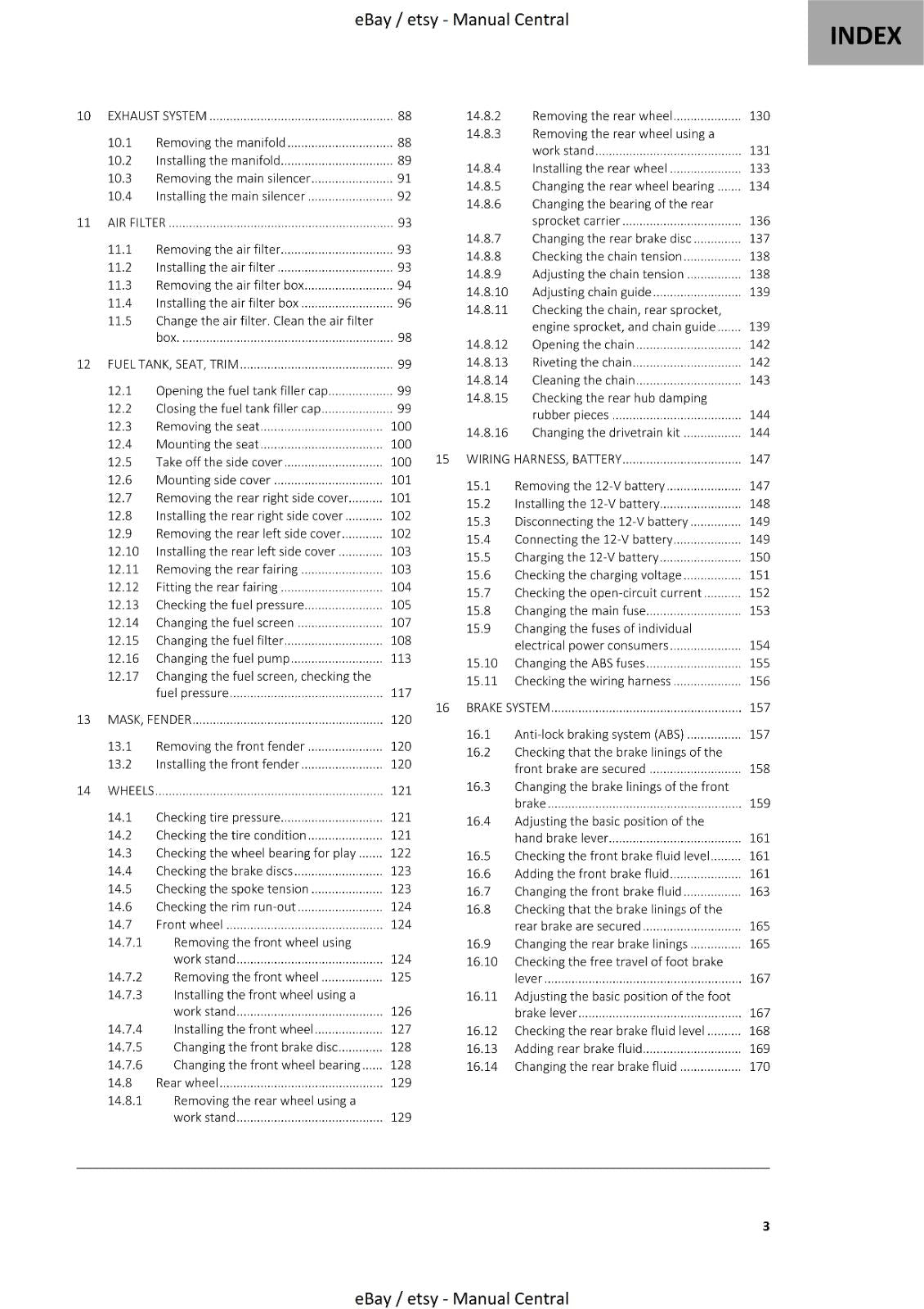 GASGAS 2023 - ES 700 US EDITION - SERVICE WORKSHOP REPAIR MANUAL REPRINT