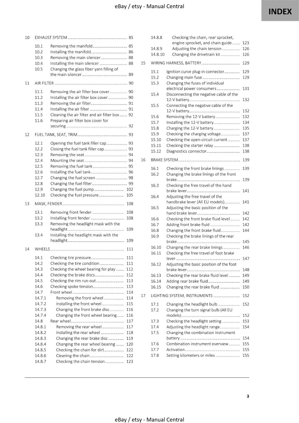 GASGAS 2023 EC 250 EC 300 SERVICE WORKSHOP REPAIR MANUAL