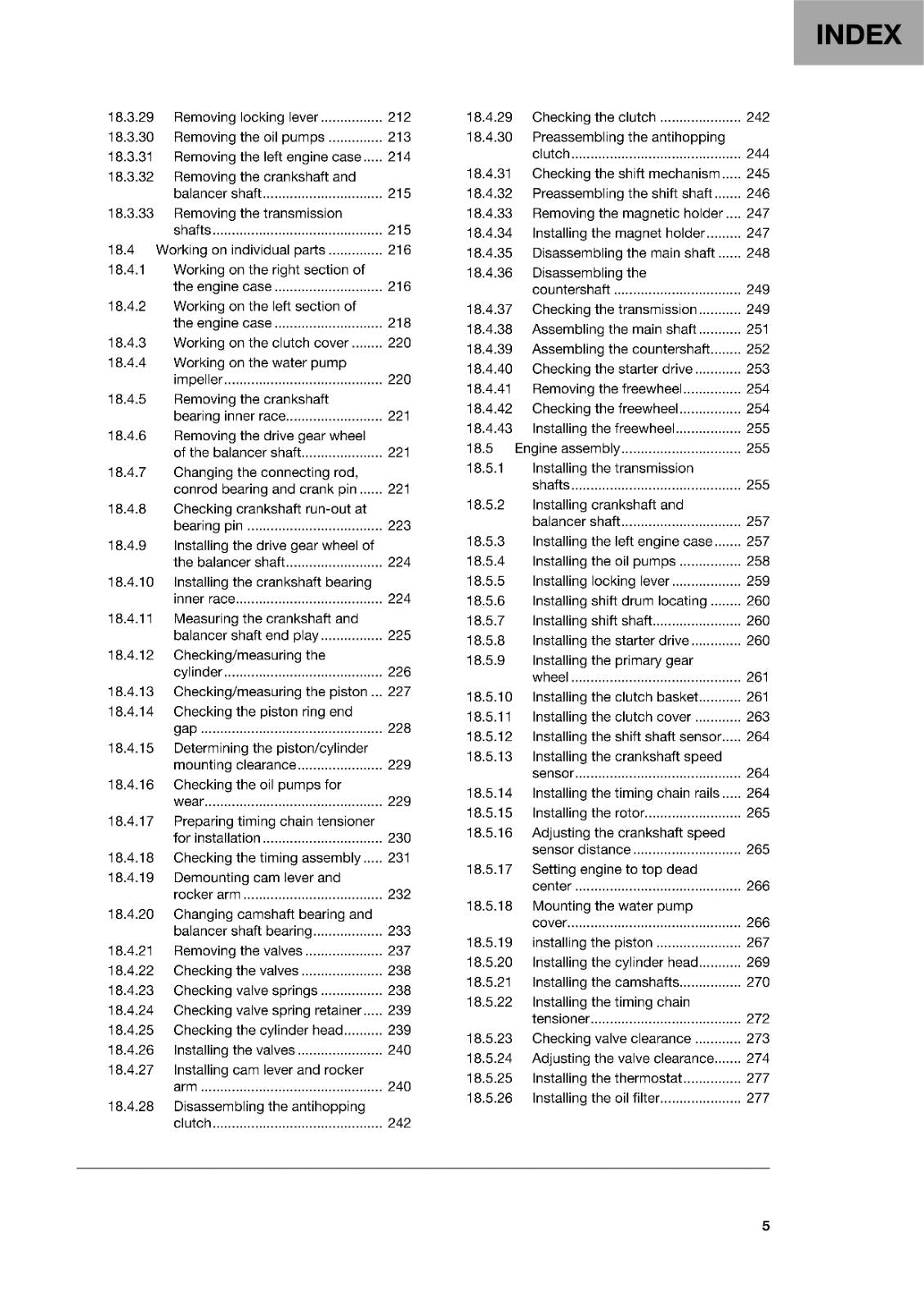 HUSQVARNA 2023 - 701 ENDURO EU - REPAIR WORKSHOP SERVICE MANUAL REPRINTED