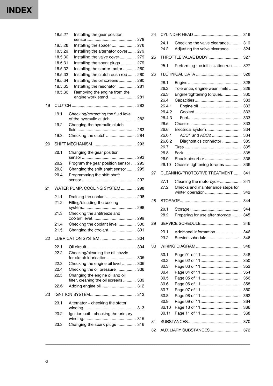 HUSQVARNA 2023 - 701 ENDURO EU - REPAIR WORKSHOP SERVICE MANUAL REPRINTED
