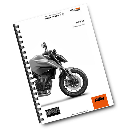 KTM 2020 -  790 DUKE - SERVICE  WORKSHOP REPAIR MANUAL REPRINTED