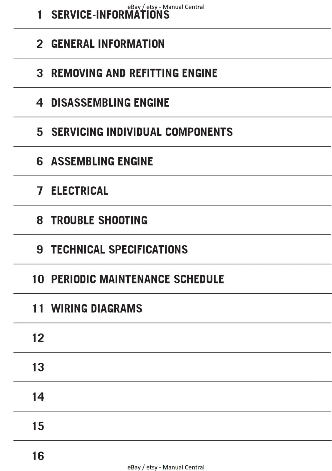 KTM 2004 TO 2005 85 105 SX - WORKSHOP REPAIR SERVICE MANUAL REPRINTED