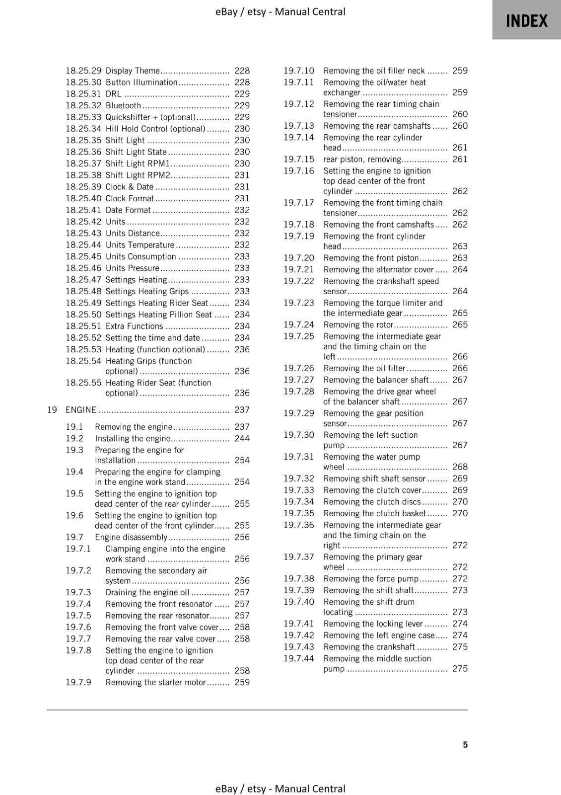 KTM 2023 - 1290 SUPER ADVENTURE R - WORKSHOP SERVICE MANUAL REPRINTED