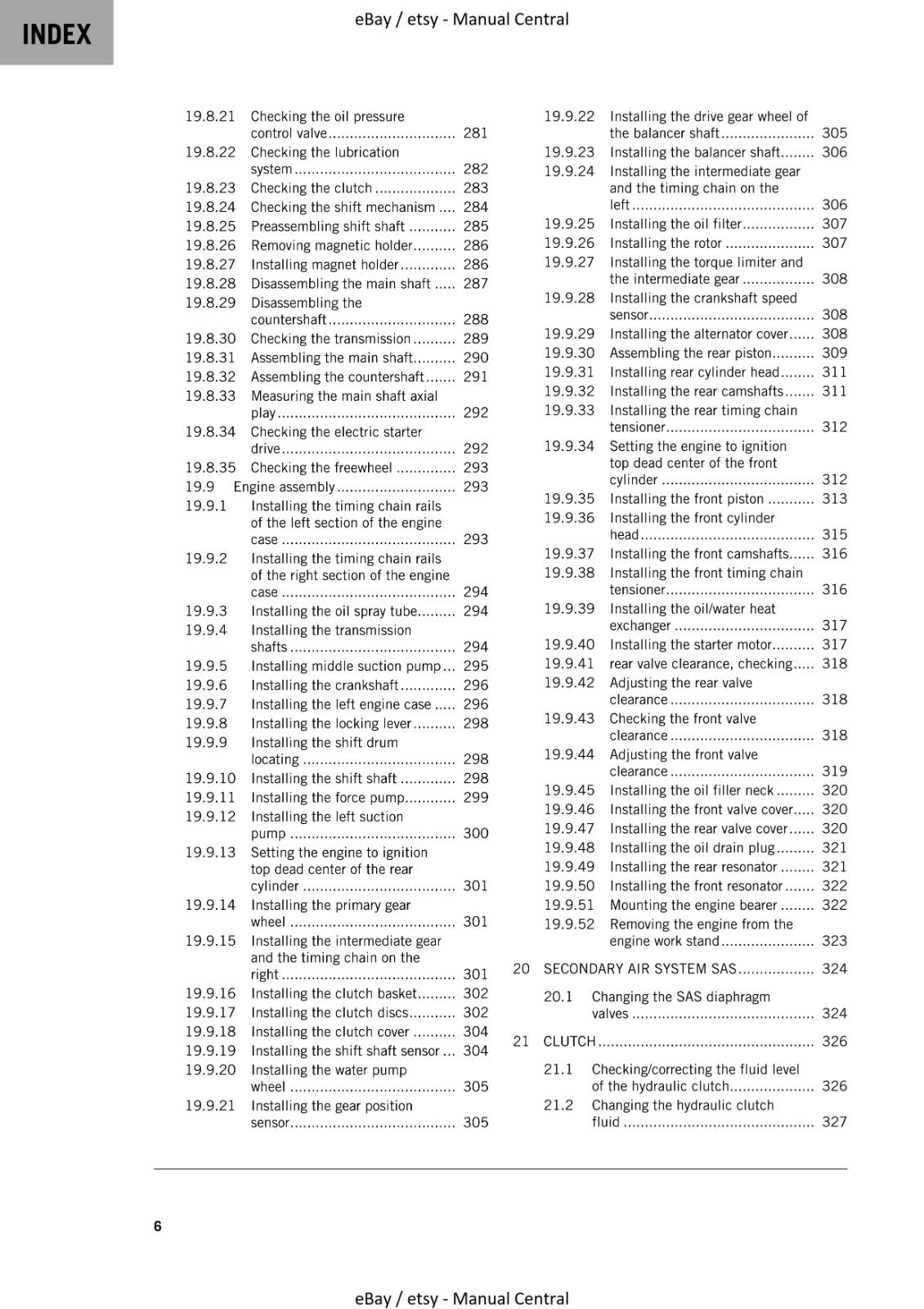 KTM 2023 - 1290 SUPER DUKE R EVO - WORKSHOP SERVICE MANUAL REPRINTED