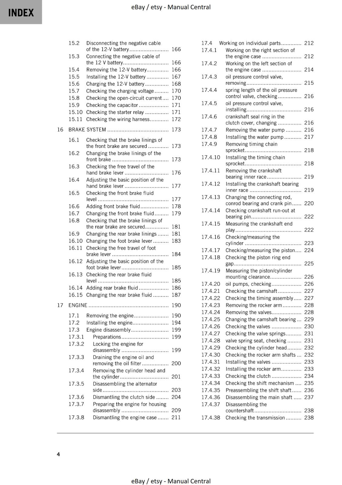 KTM 2023 - 450 XC-F SX-F FACTORY EDITION - WORKSHOP SERVICE MANUAL REPRINTED