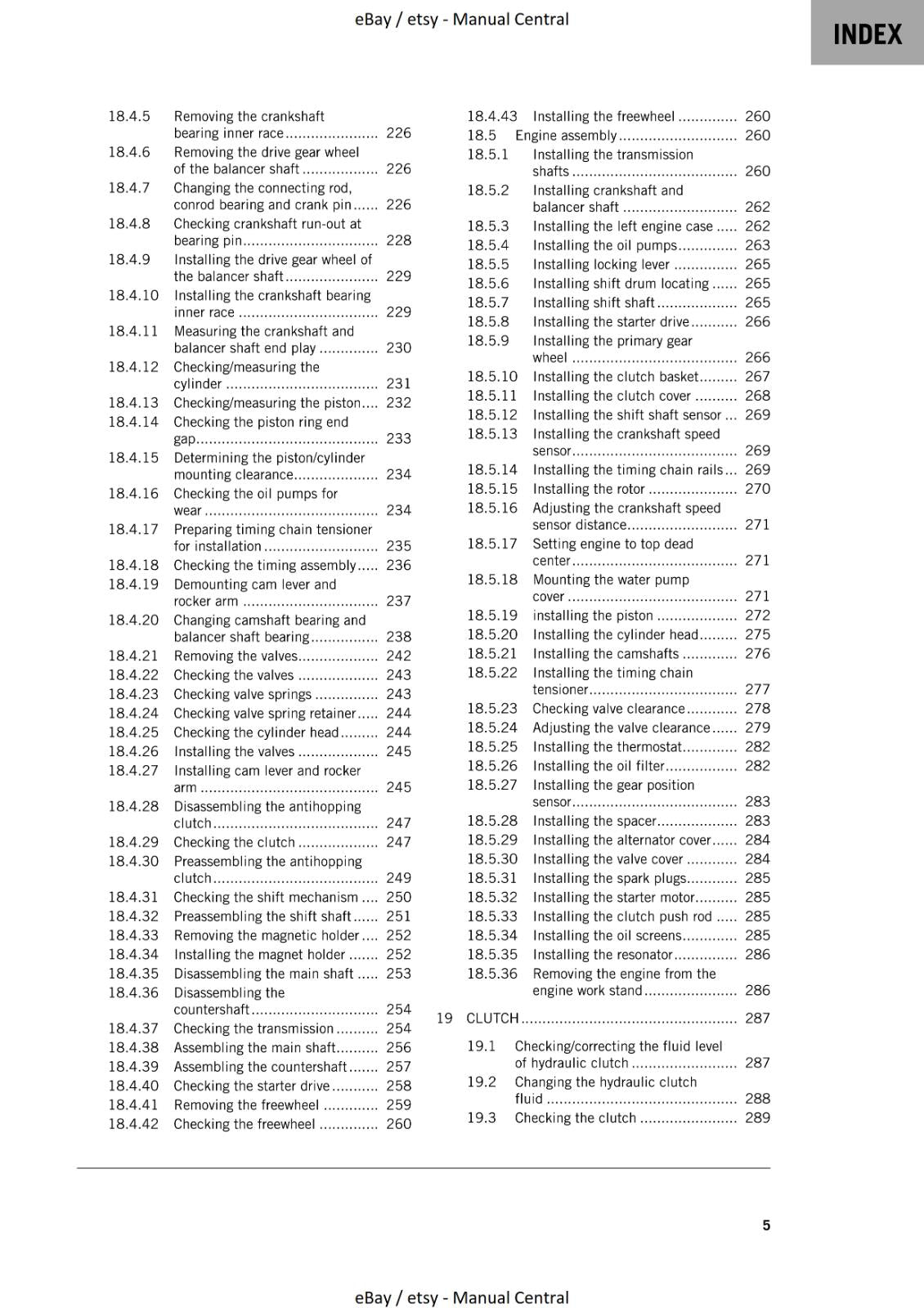 KTM 2023 - 690 ENDURO R EU EDITION - WORKSHOP SERVICE MANUAL REPRINTED