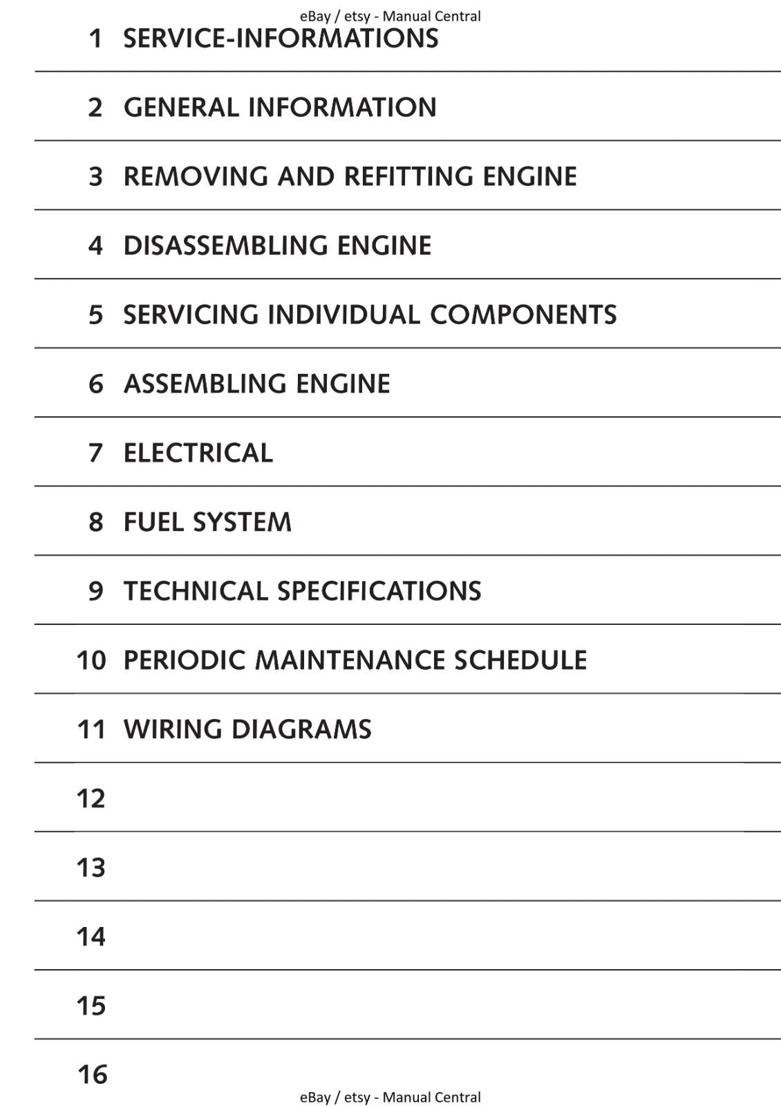 KTM 2000 - 2003 250 400 450 525 SX MXC EXC RACING WORKSHOP REPAIR SERVICE MANUAL