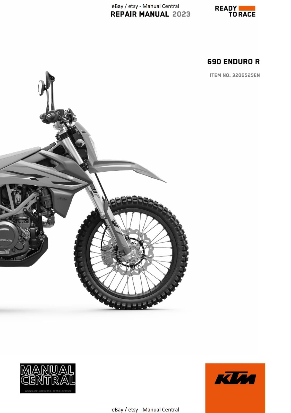 KTM 2023 - 690 ENDURO R US EDITION - WORKSHOP SERVICE MANUAL REPRINTED