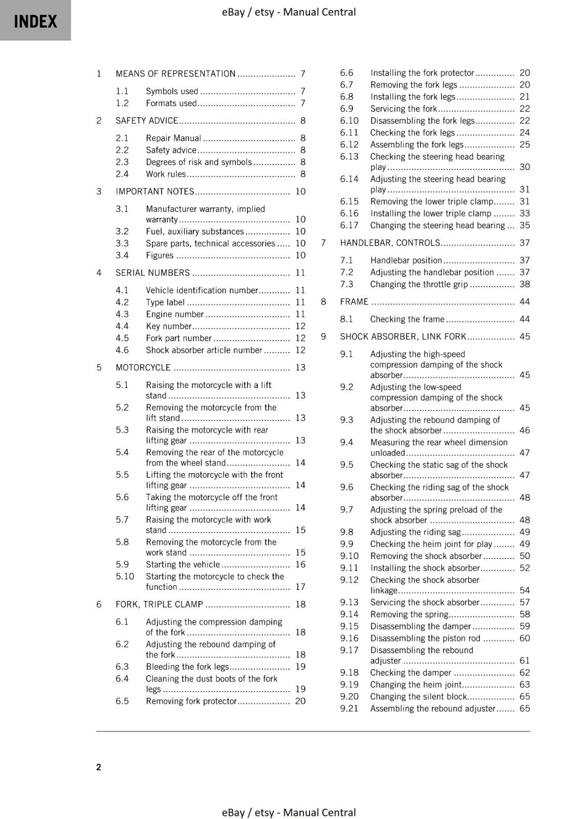 KTM 2023 - 690 SMC R EU EDITION - WORKSHOP SERVICE MANUAL REPRINTED