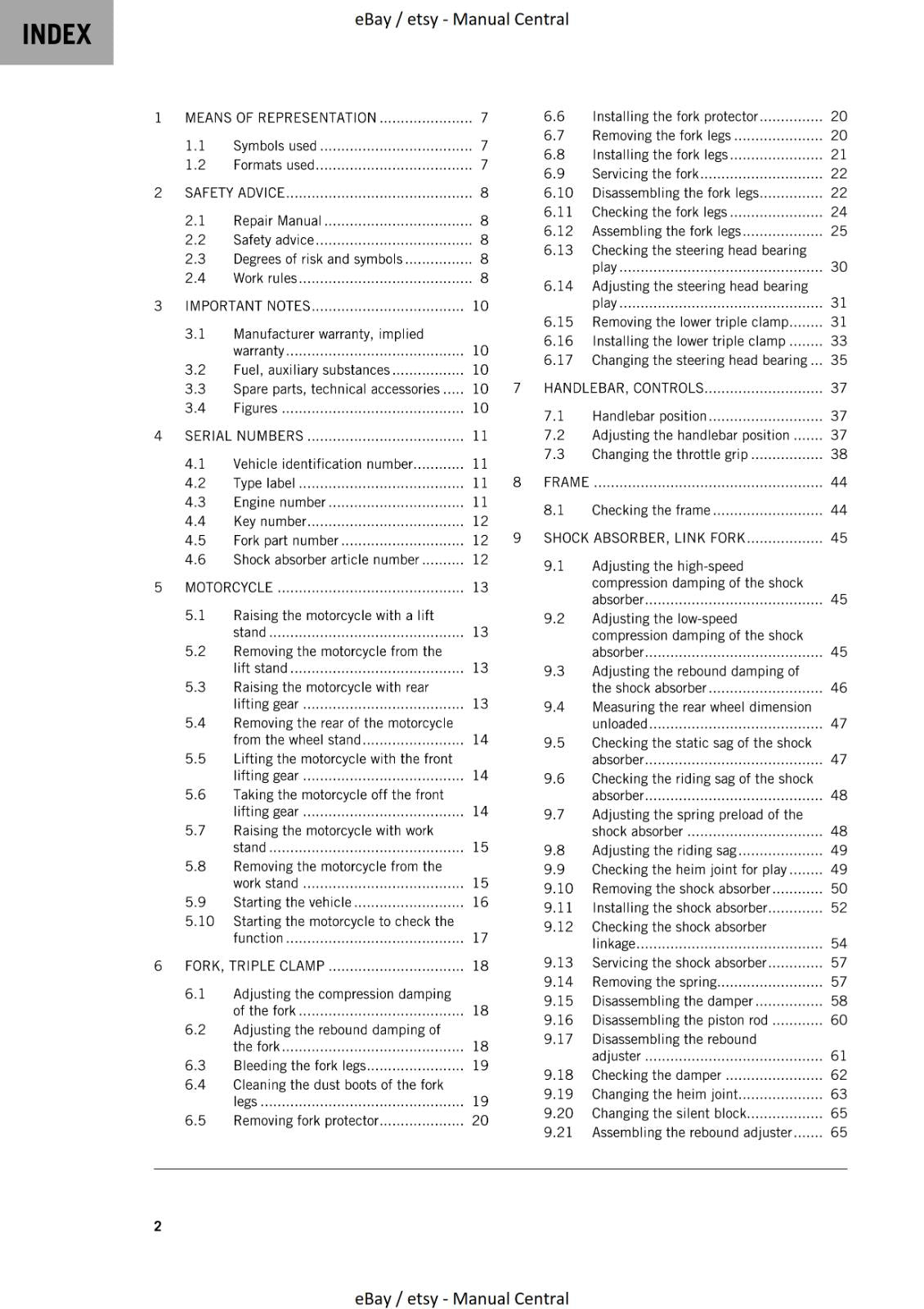 KTM 2023 - 690 SMC R US EDITION - WORKSHOP SERVICE MANUAL REPRINTED