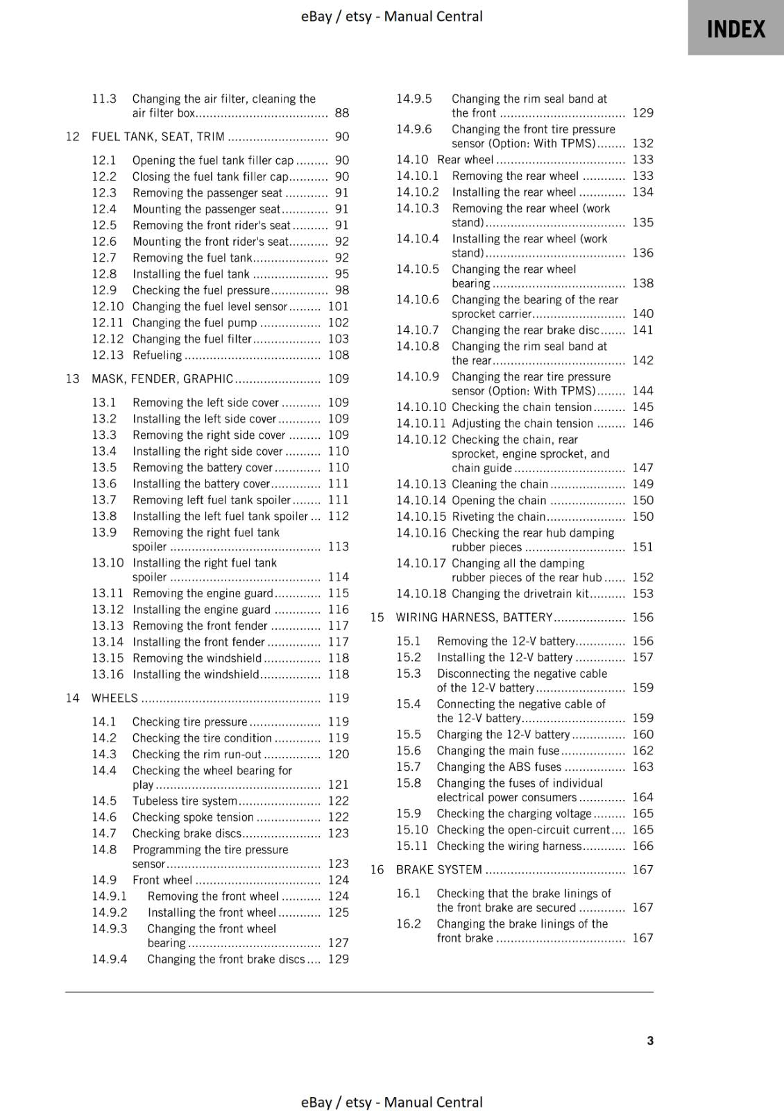 KTM 2023 - 890 ADVENTURE  - WORKSHOP SERVICE MANUAL REPRINTED