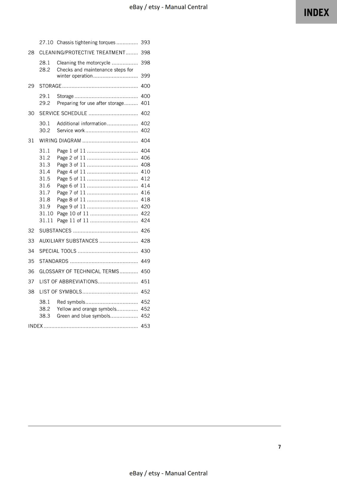 KTM 2023 - 890 ADVENTURE  - WORKSHOP SERVICE MANUAL REPRINTED