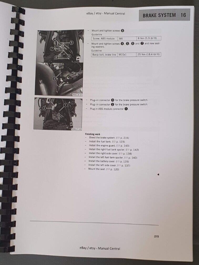 KTM 2023 - 890 ADVENTURE R  - WORKSHOP SERVICE MANUAL REPRINTED