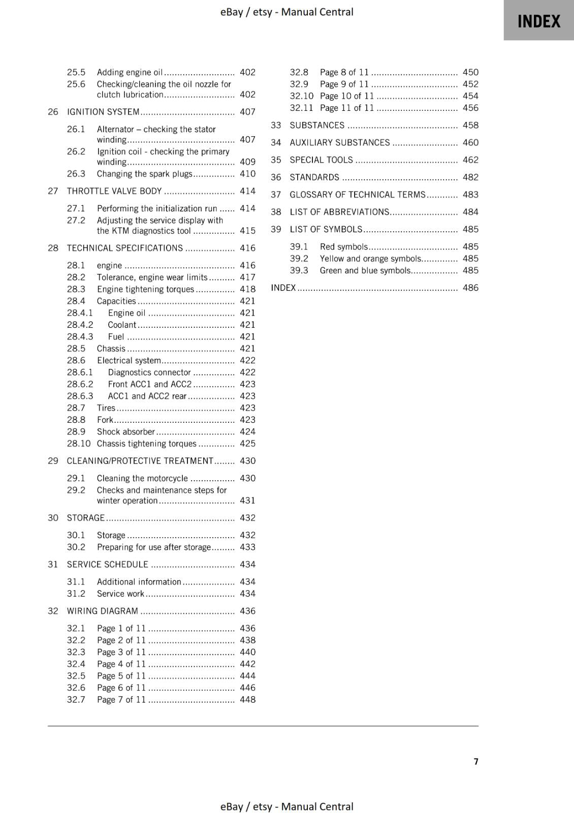 KTM 2023 - 890 ADVENTURE R  - WORKSHOP SERVICE MANUAL REPRINTED