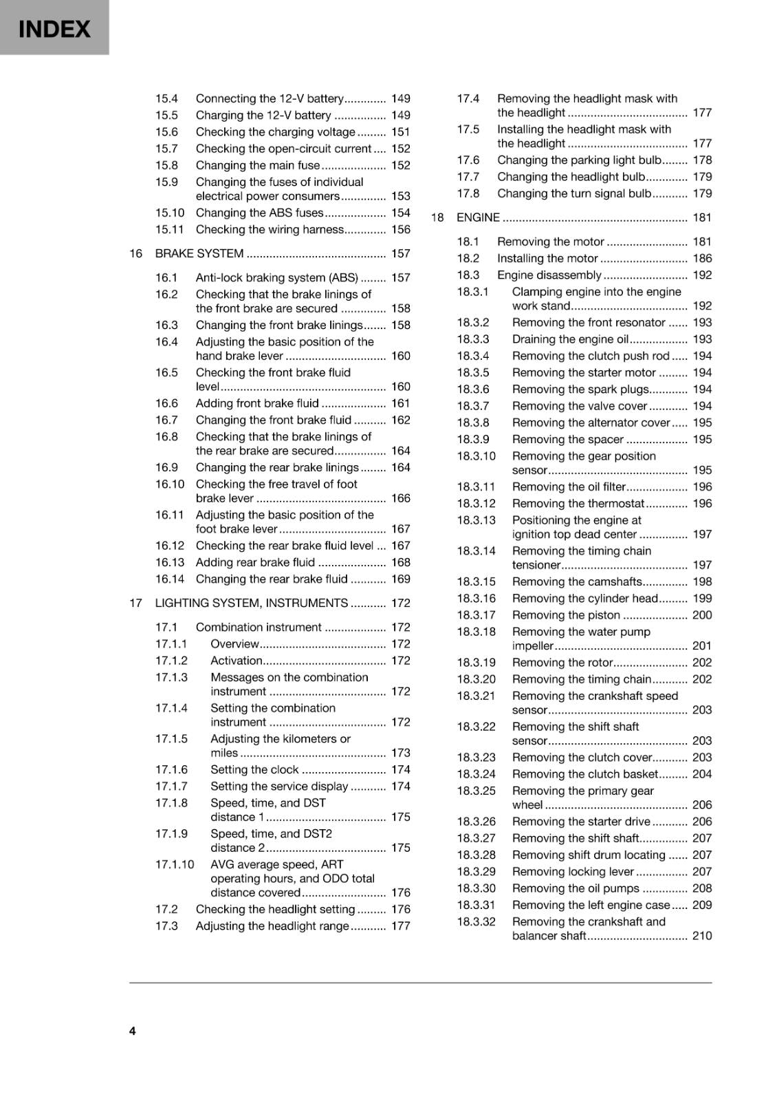HUSQVARNA 2023 - 701 SUPERMOTO US - REPAIR WORKSHOP SERVICE MANUAL REPRINTED