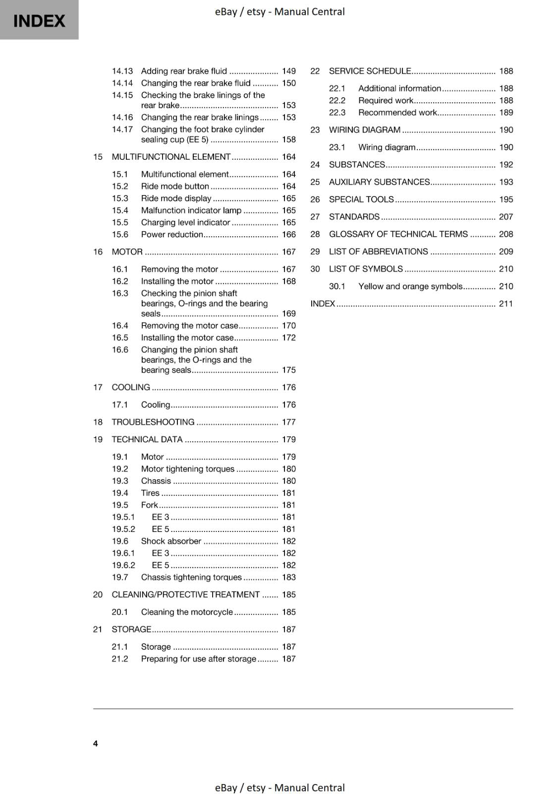 HUSQVARNA 2023 - EE 3 - EE 5 - REPAIR WORKSHOP SERVICE MANUAL REPRINTED