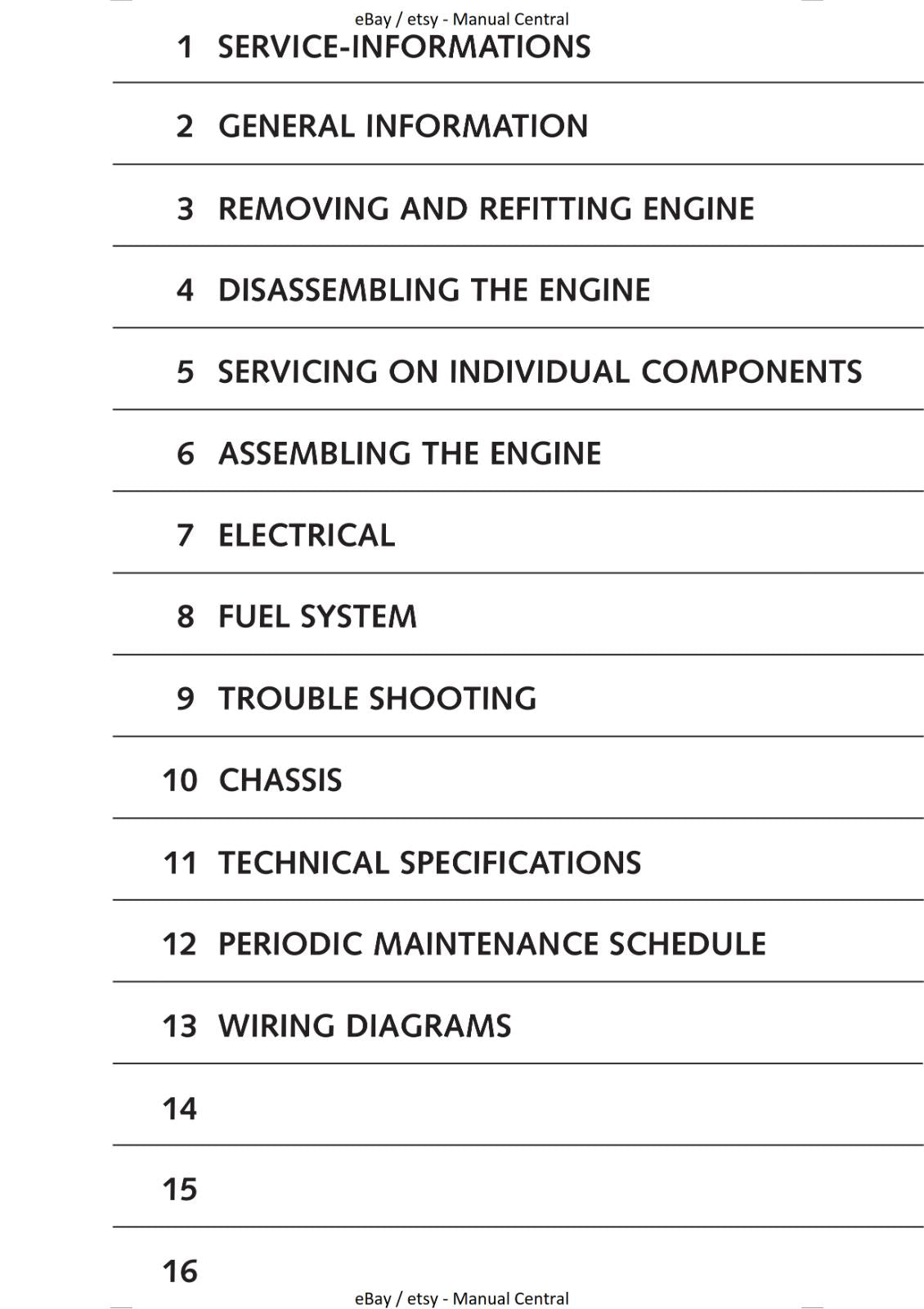 KTM 1998 TO 2005 - 660 SMC - WORKSHOP REPAIR SERVICE MANUAL