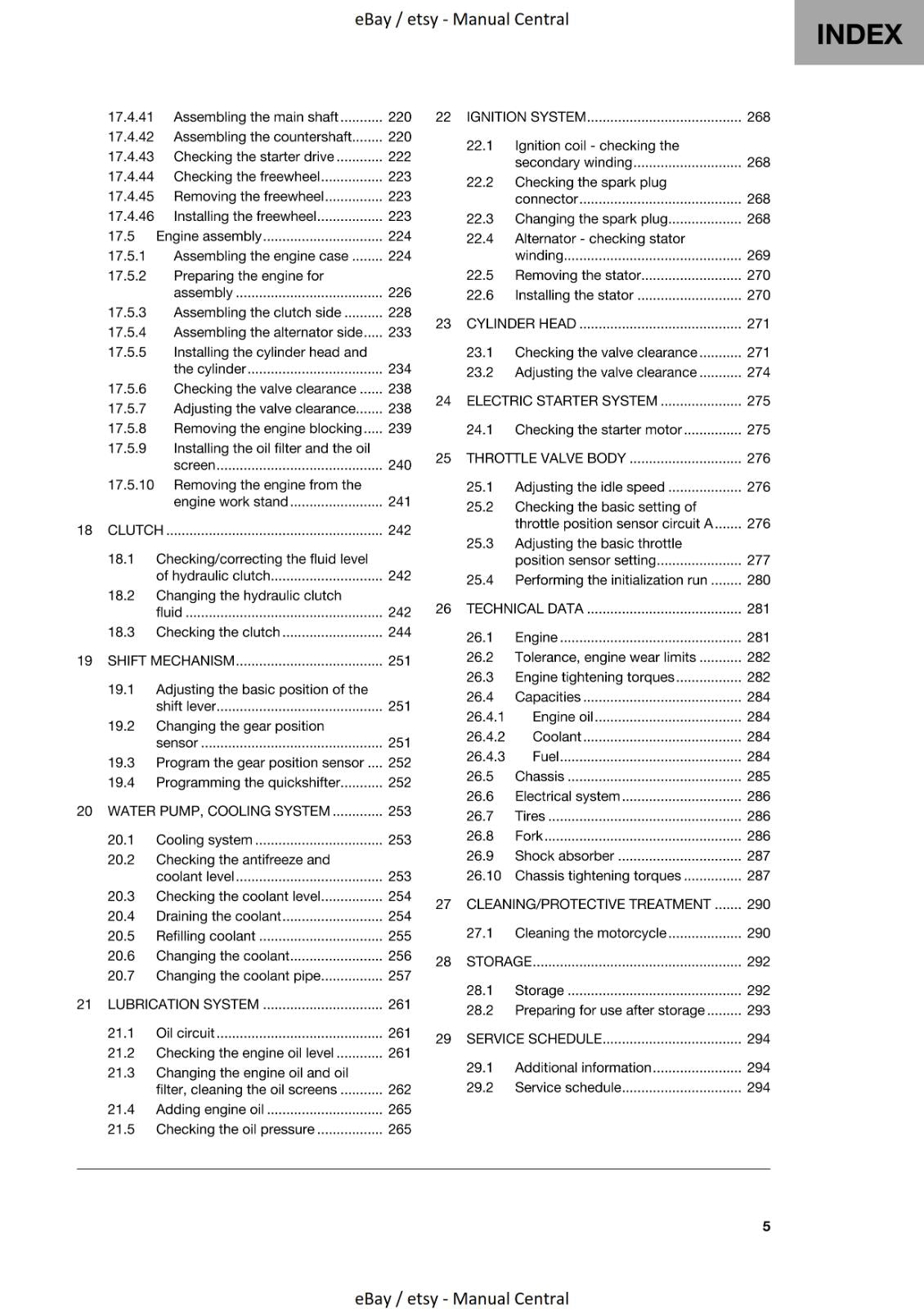 HUSQVARNA 2023 - FS 450 - REPAIR WORKSHOP SERVICE MANUAL