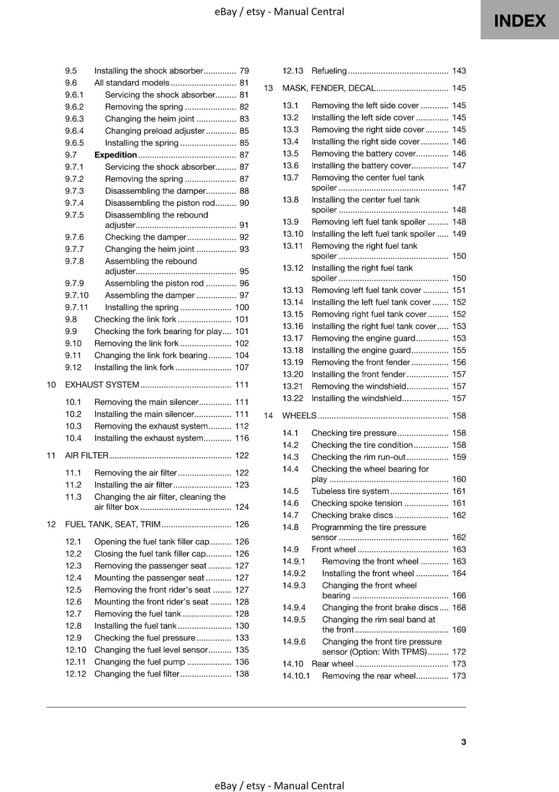HUSQVARNA 2023 - NORDEN 901 EXPEDITION - REPAIR WORKSHOP SERVICE MANUAL