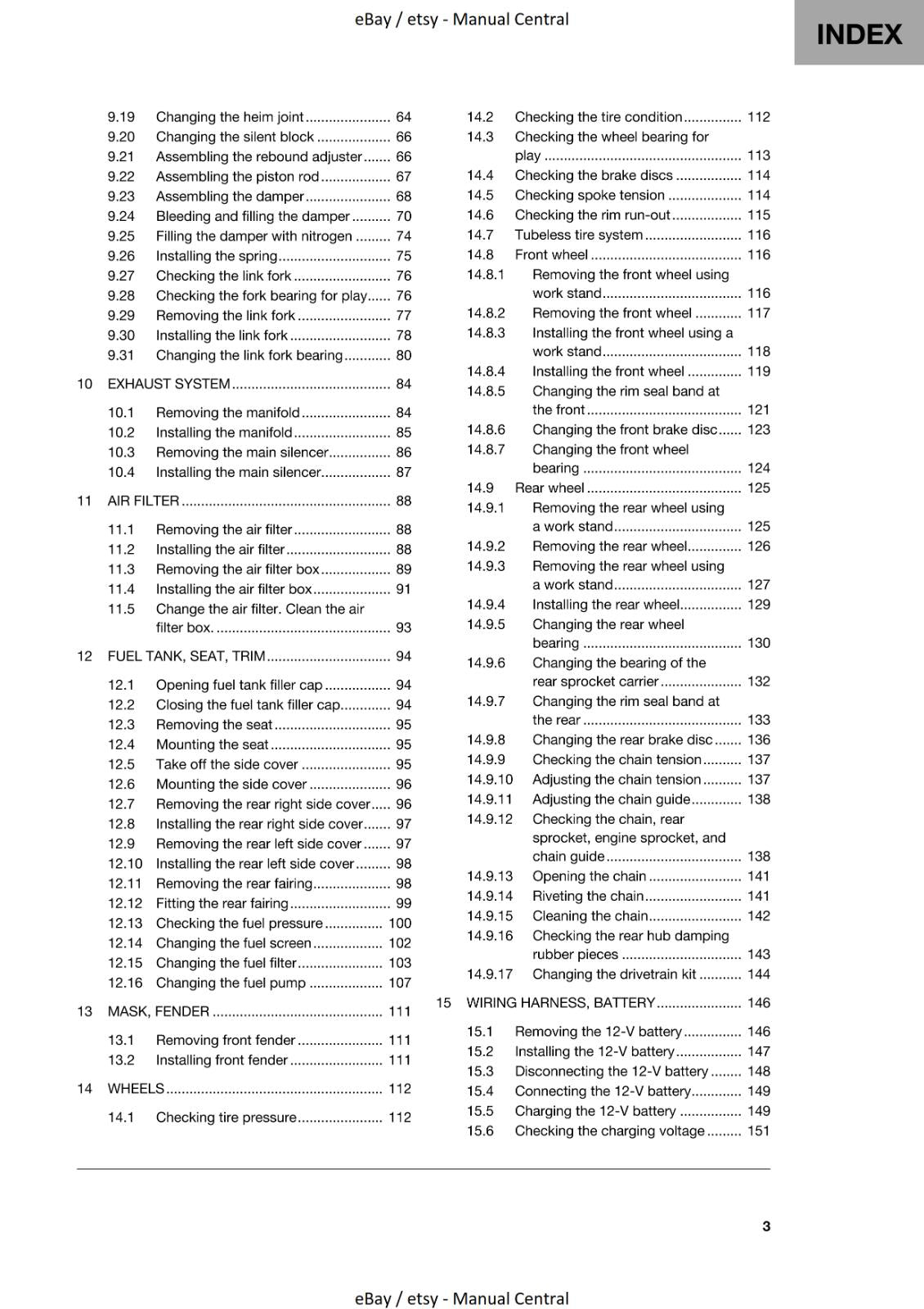 HUSQVARNA 2020 - 701 SUPERMOTO - WORKSHOP SERVICE REPAIR MANUAL REPRINTED