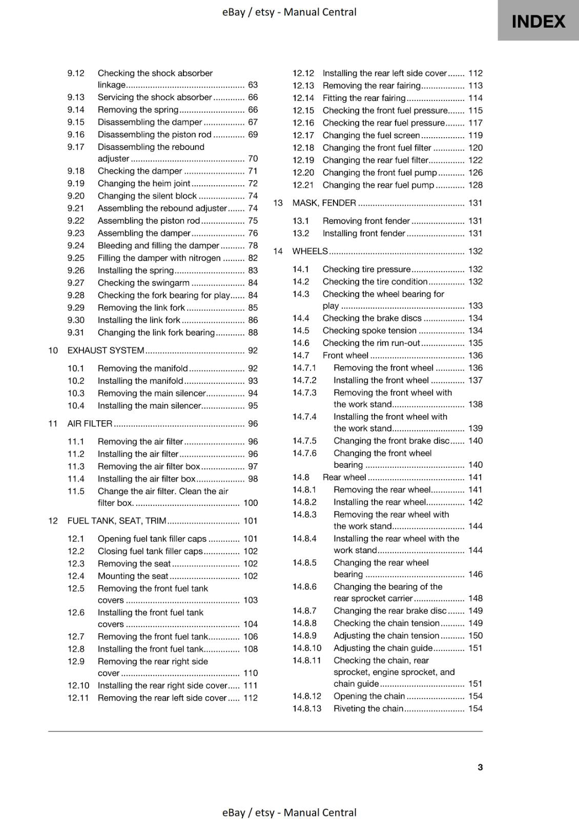 HUSQVARNA 2020 - 701 ENDURO LR - WORKSHOP SERVICE REPAIR MANUAL REPRINTED