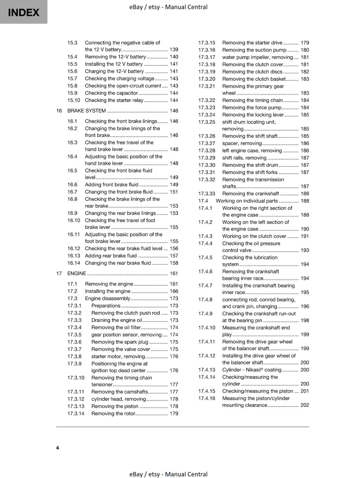 HUSQVARNA 2020 - FC 250 - WORKSHOP SERVICE REPAIR MANUAL REPRINTED