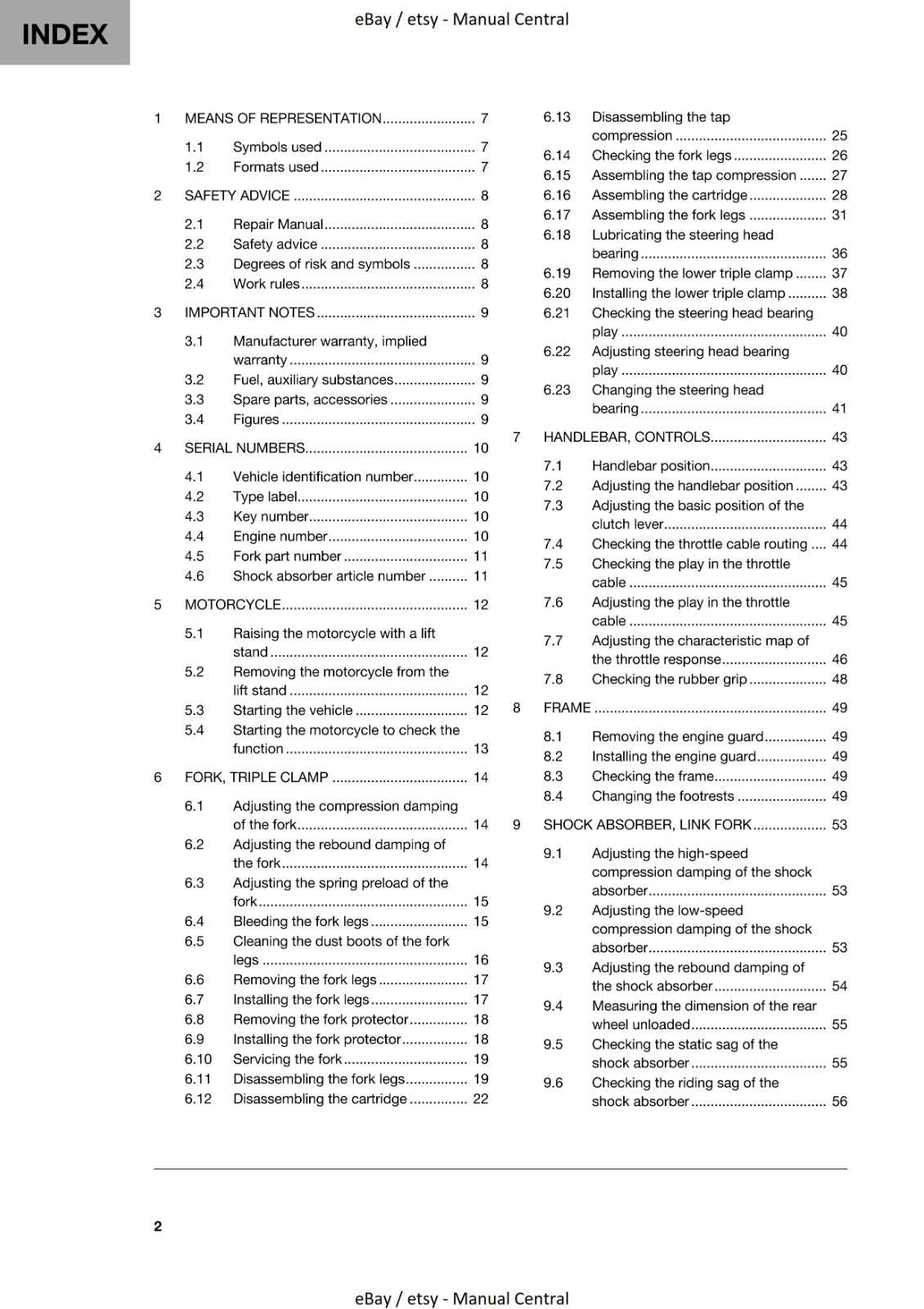 HUSQVARNA 2020 - FE 250 - WORKSHOP SERVICE REPAIR MANUAL REPRINTED