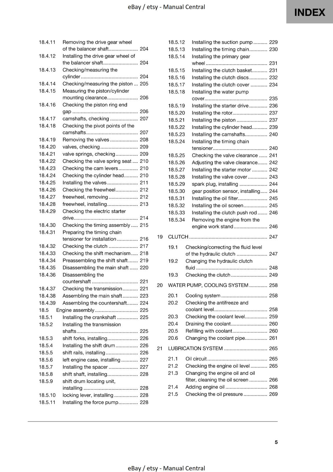 HUSQVARNA 2020 - FE 250 - WORKSHOP SERVICE REPAIR MANUAL REPRINTED